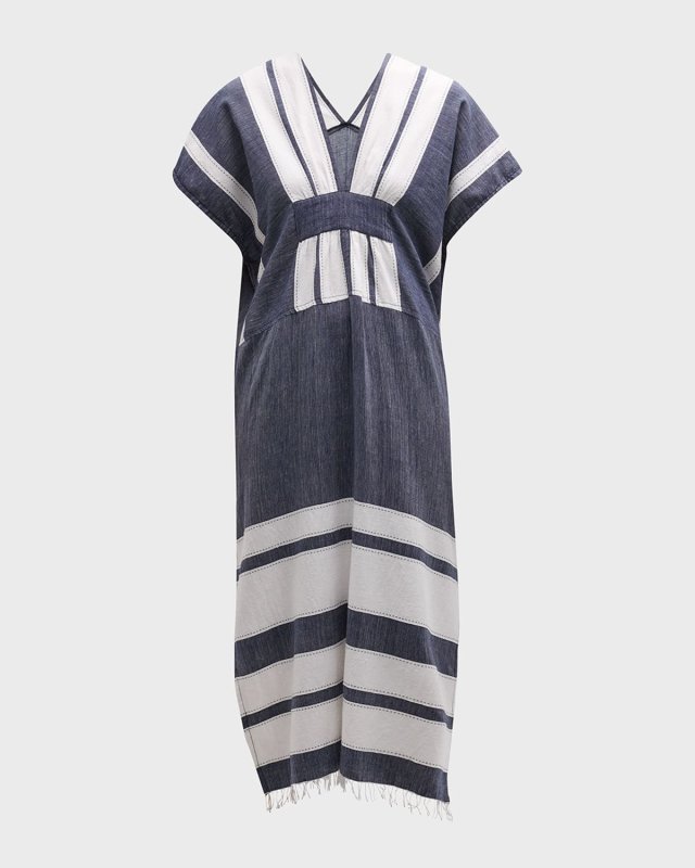 Gasira V-Neck Caftan Coverup